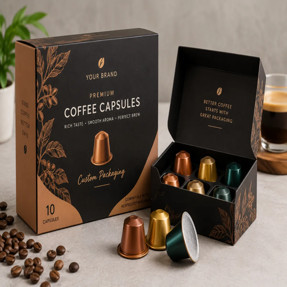 Custom Coffee Capsule Packaging: Design, Benefits & Solutions