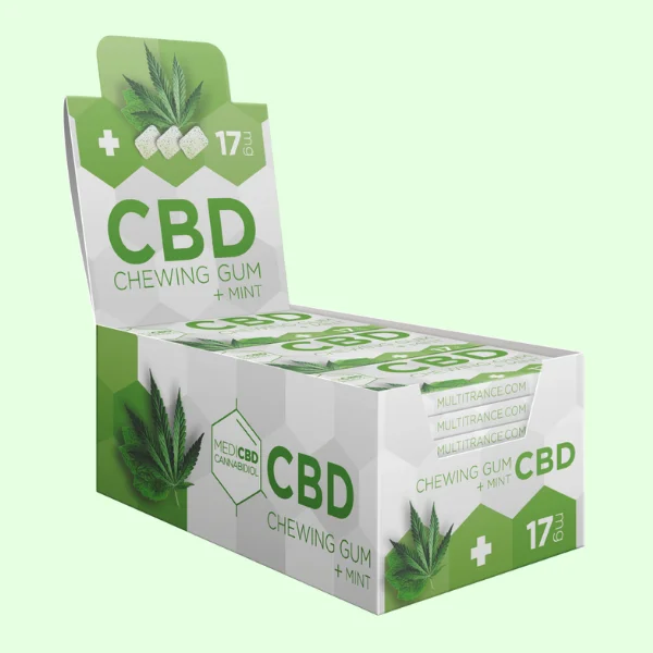 CBD Chewing Gum Boxes