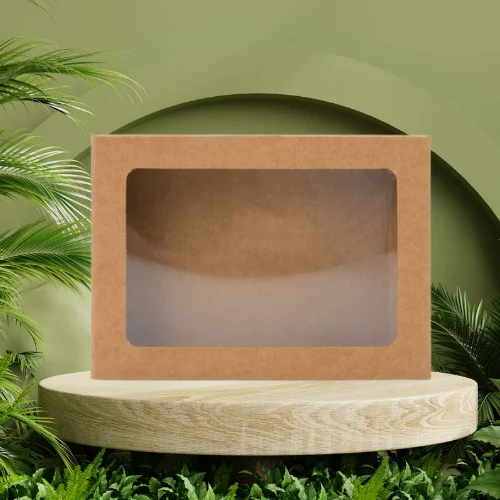 Kraft Window Boxes
