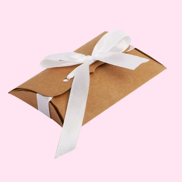 Kraft Pillow Boxes