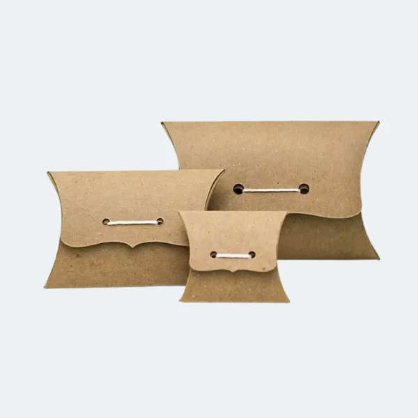 Kraft Pillow Boxes