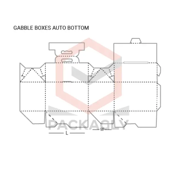 Gable Boxes auto bottom