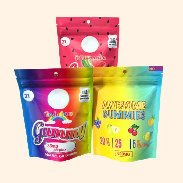 Gummy Mylar Bags