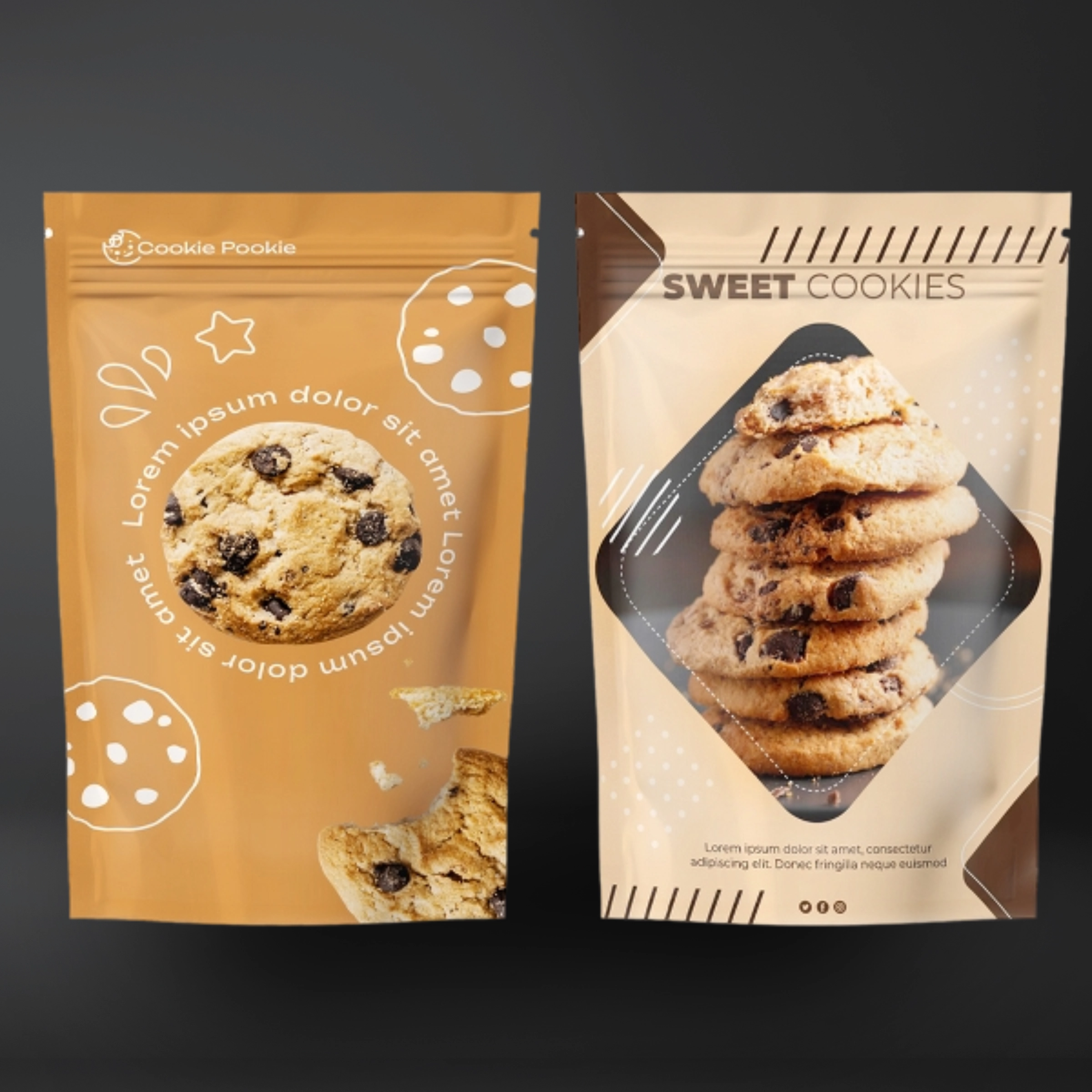 Cookies Mylar bags