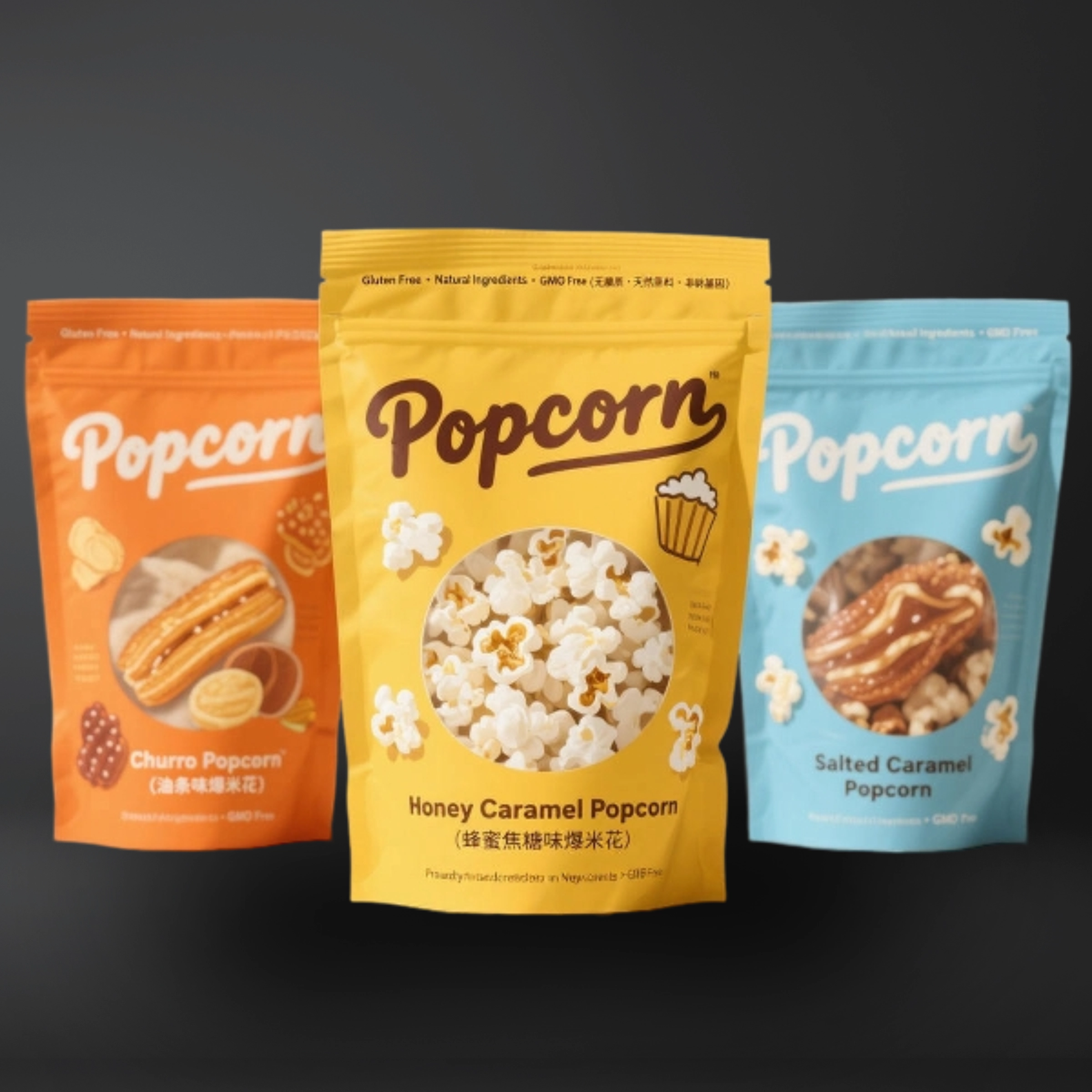 Popcorn Mylar bags