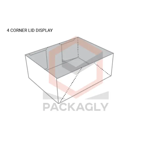 4 Corner Tray Template