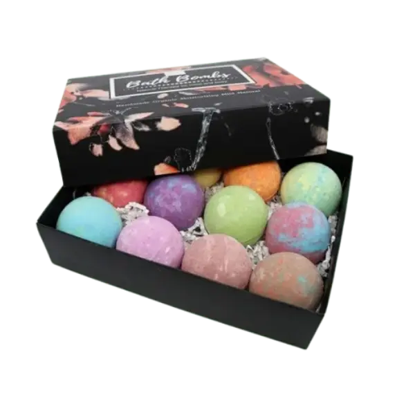 Custom Printed Bath Bomb Display Boxes