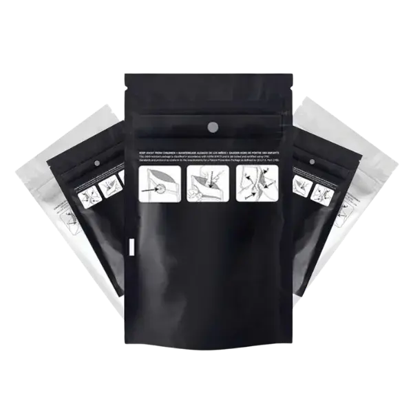 Certified Child Resistant & Child Proof Mylar Bags