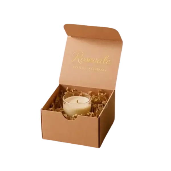 One Piece Color Tinted Kraft Tuck Top Gift Boxes