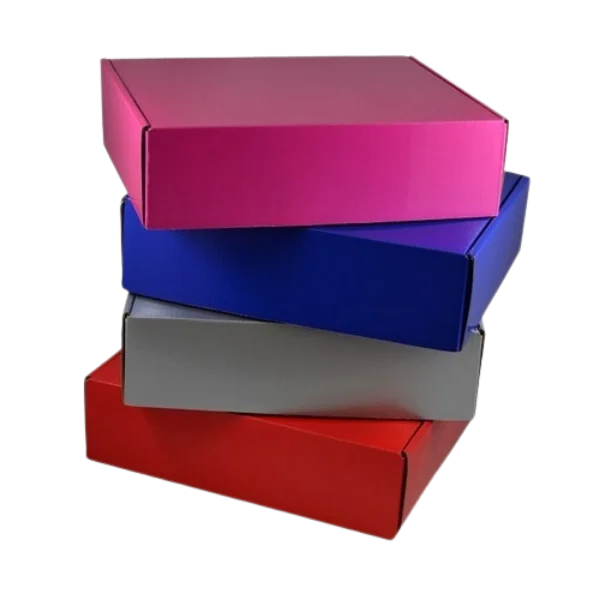 Custom Colored Mailer Boxes - Colored Cardboard Boxes