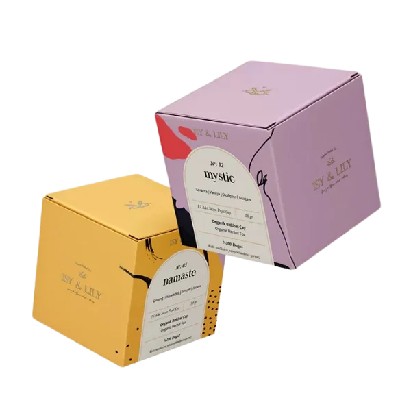 Custom Cube Packaging Boxes