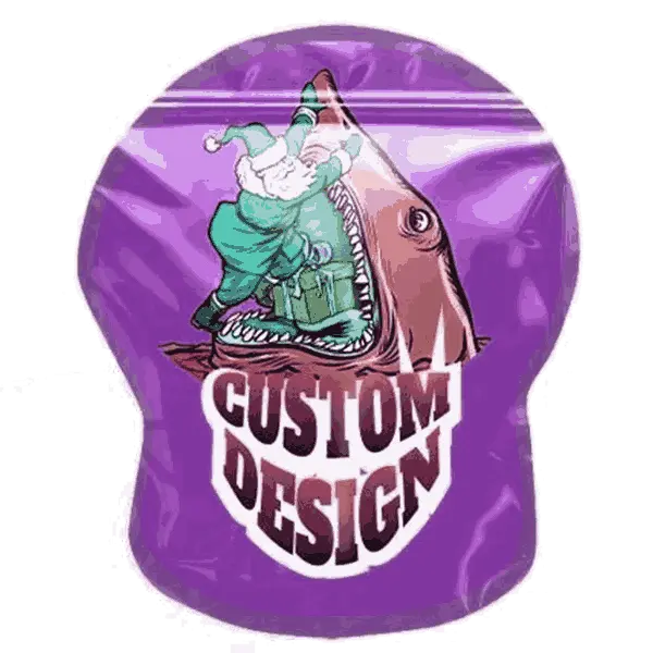 Custom Shape Die Cut Mylar Bags