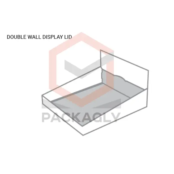 Double Wall Display Lid Template