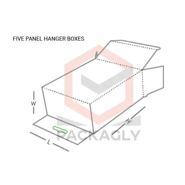 Five Panel Hanger Boxes Templates