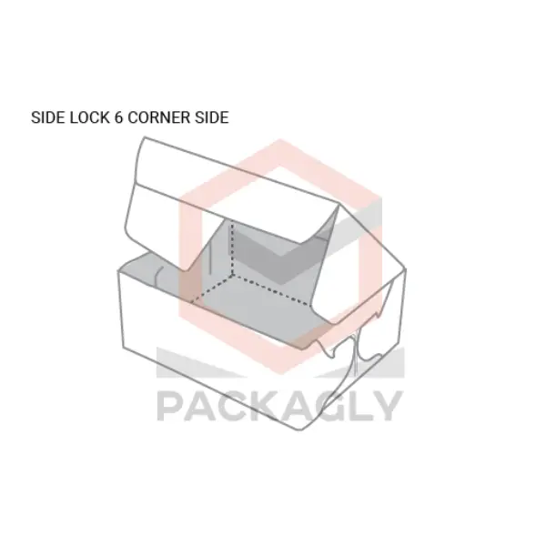 Side Lock 6 Corner Box
