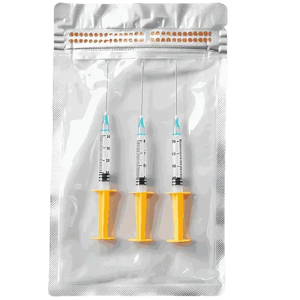 Custom Syringe Mylar Bags - Custom Synergy Mylar Bags Wholesale