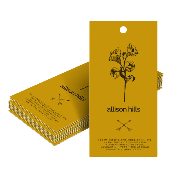 Custom Hang Tags Printing & Designing Services