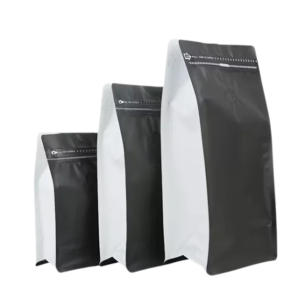 Pleated Flat Bottom Mylar Bags