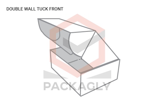 Custom Double Wall Tuck Front Template