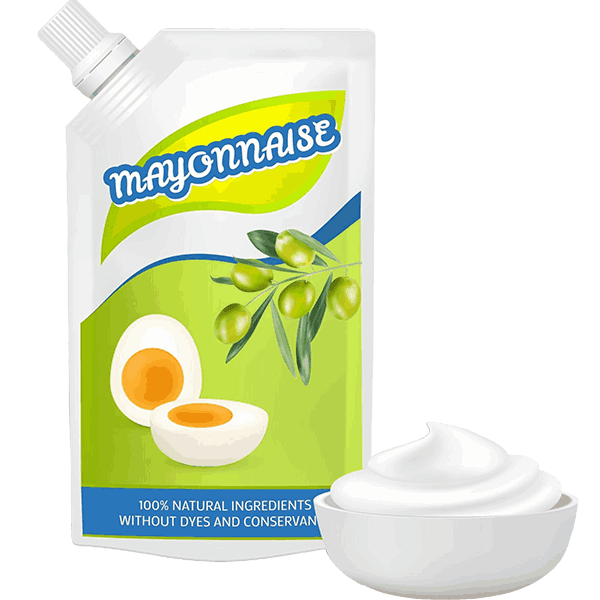 Custom Mayonnaise Pouch