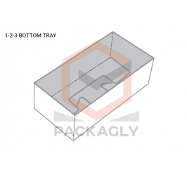 1-2-3 bottom tray