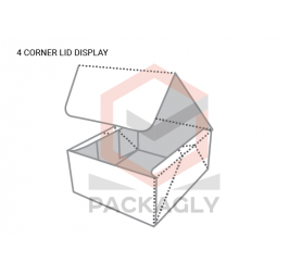 Custom 4 Corner Box with Display Template