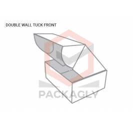 Custom Double Wall Tuck Front Template