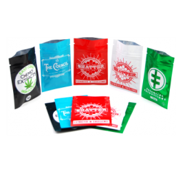 Custom Printed Delta 8 Mylar Bags