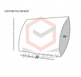Custom Pillow Boxes Template