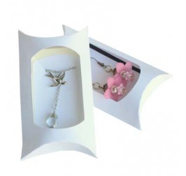 Custom Window Pillow Packaging Boxes