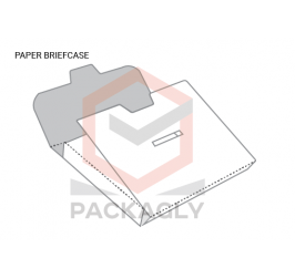 Paper Brief Case Boxes With Templates